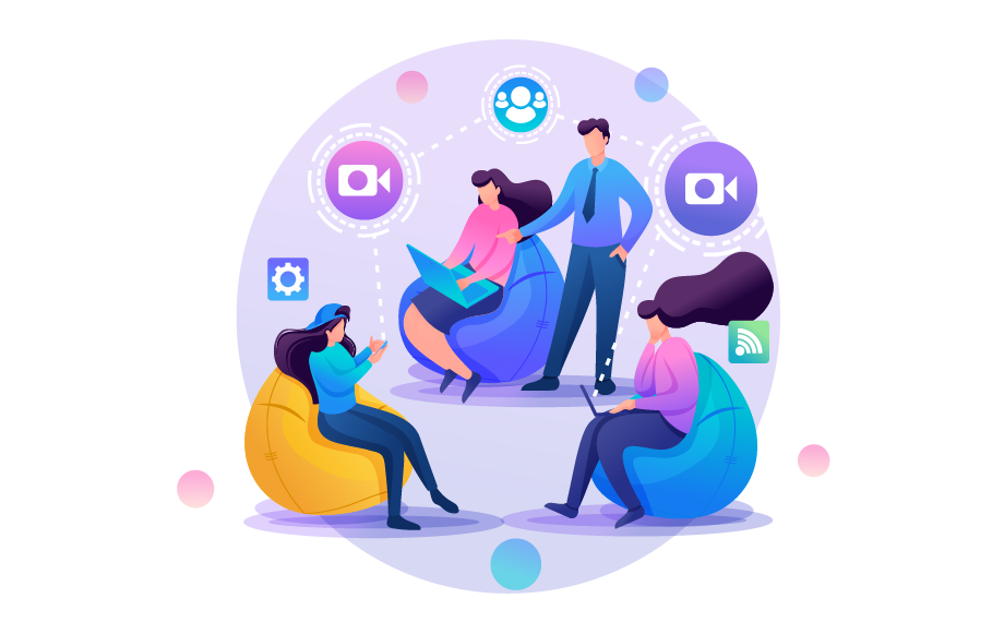 Illustration Teamwork